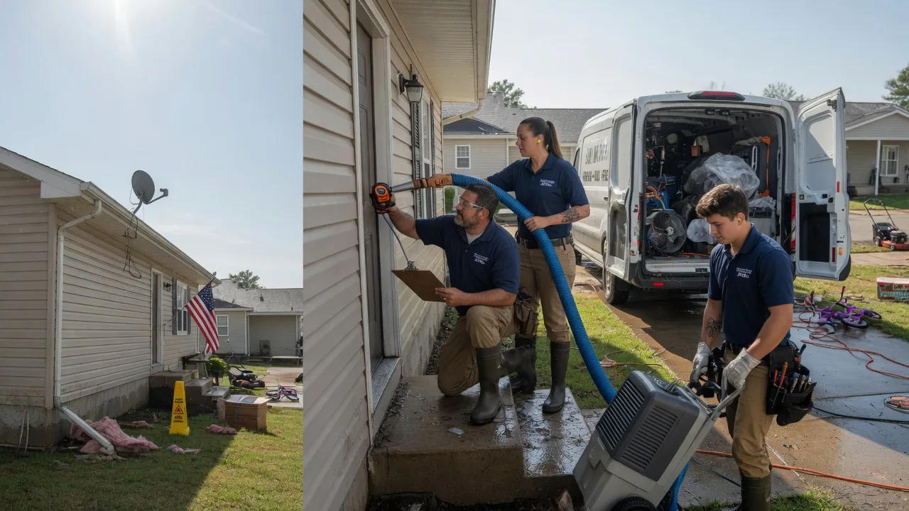Ceiling Water Damage Restoration in Emmett, MI near me